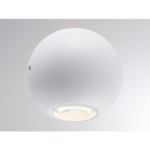 NELL WALL WANDAUFBAULEUCHTE aus Aluminium, weiß matt, MOLTO LUCE 472-3729050