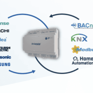 Intesis multi-brand AC interface with KNX, Serial and IP support - MEDIUM IN770AIR00MO000