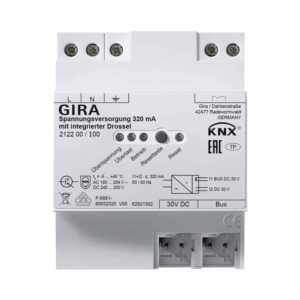 Spannungsvers. 320 mA Drossel OneKNX REG Gira 212200