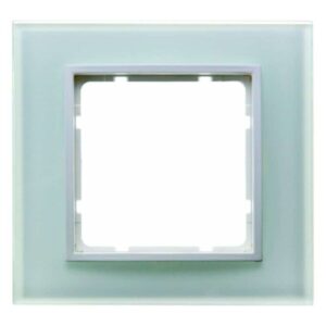 Glasrahmen Berker B.7 polarweiß, Berker 10116909