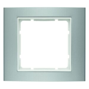 Rahmen Berker B.3 Alu/polarweiß, Berker 10113904