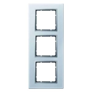 Glasrahmen Berker B.7 alu, Berker 10136414