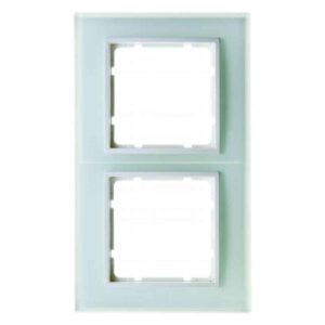 Glasrahmen Berker B.7 polarweiß, Berker 10126909