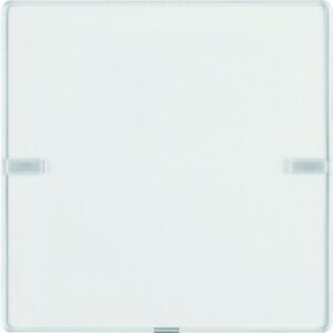 KNX Q.x Tastsensor 1fach Komfort, polarweiß samt, Berker 80141329