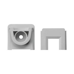 Adapter Ltg.einf. Kanal 15 x 15 mm WG AP Grau Gira 000830