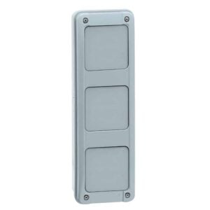 Anbaumodul Multibox, 2-reihig,anreihbar an 2-reihige Plexo³ Feuchtraumverteiler Legrand 001917