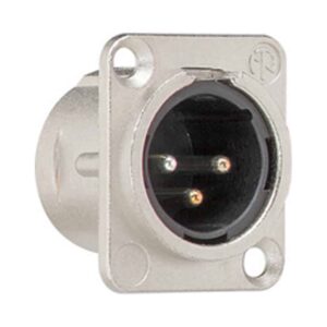 XLR D-Serie Flanschstecker 3-p Zubehör Gira 003700
