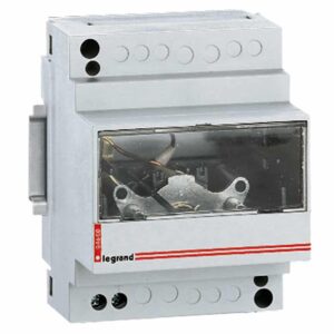 Amperemeter, analog, Messung über Stromwandler, ohne Messbereichs-Skala, 4TE Legrand 004600
