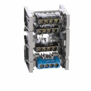 Halterung für Klemmenleiste, 2-Seitenwände, für den Aufbau eines Klemmenblockes Legrand 004810
