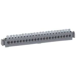 Klemmenleiste Universal, 1 x 6 bis 25 mm², 21 x 1,5 bis 16 mm², Länge: 176 mm Legrand 004826