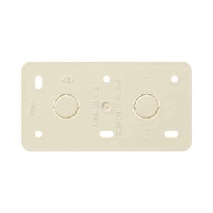 Montagepl. 2f f. Kombi AP AP Cremeweiß Gira 008013
