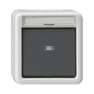 Wipp-Kontroll Aus 2-p BSF WG AP Grau Gira 011230