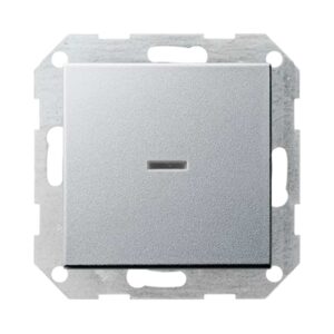 Tast-Kontroll Aus 2-p System 55 F Alu Gira 012226