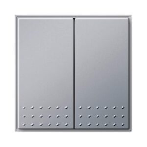 Tastschalter Wechselsch. 2f Gira TX_44 (WG UP) F Alu Gira 012865