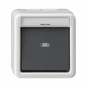Wipptaster Schließer sMK BSF WG AP Grau Gira 015230