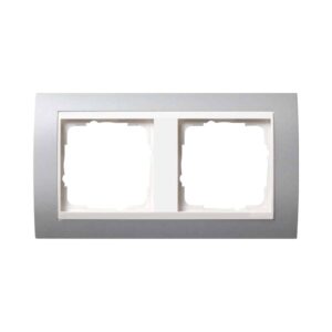 Abdeckrahmen 2f Zwischenr. RW Gira Event F Alu Gira 0212326