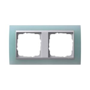 Abdeckrahmen 2f Zwischenr. F Alu Gira Event Opak Mint Gira 021251