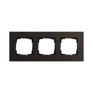 Abdeckrahmen 3f Gira Esprit Alum.Braun(elox.) Gira 0213127