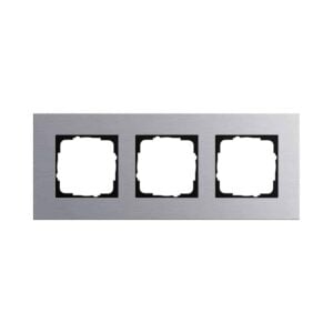Abdeckrahmen 3f Gira Esprit Aluminium Gira 021317