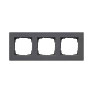 Abdeckrahmen 3f flach Gira E2 Anthrazit Gira 0213235
