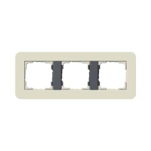Abdeckrahmen 3f Gira E3 Sand/Anthrazit Gira 0213427