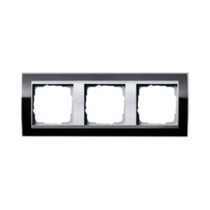 Abdeckrahmen 3f Zwischenr. F Alu Gira Event Klar Schwarz Gira 0213736
