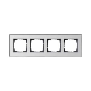 Abdeckrahmen 4f Gira Esprit Chrom Gira 021410