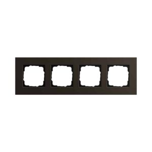 Abdeckrahmen 4f Gira Esprit Alum.Braun(elox.) Gira 0214127