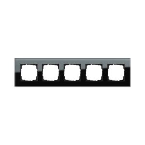 Abdeckrahmen 5f Gira Esprit G Schwarz Gira 021505