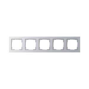 Abdeckrahmen 5f Gira E2 F Alu Gira 021525