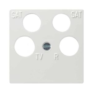 Zentralpl. 4f Zubehör Reinweiß Gira 025903