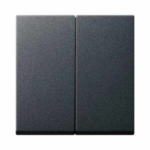 Wippe 2f + Set IP44 Standard 55, Gira E2 Anthrazit Gira 026628