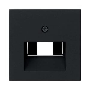 Abd. UAE/IAE + Netzwerk System 55 Schwarz m Gira 0270005