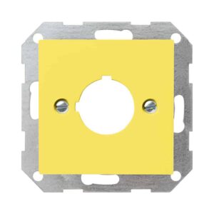 Abd. Tragring Taster Ø 22,5 mm System 55 Gelb Gira 027102