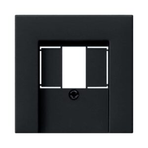 Abd. TAE USB System 55 Schwarz m Gira 0276005