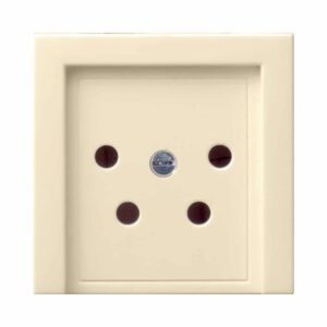 Abd. KPN-Anschlussdose 4-p System 55 Cremeweiß Gira 027901