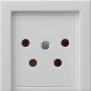 Abd. KPN-Anschlussdose 4-p System 55 Grau m Gira 0279015