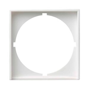 Adapterrahmen rund 50 x 50 mm System 55 Reinweiß Gira 028103