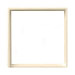 Adapterrahmen quadr. 50 x 50 mm System 55 Cremeweiß Gira 028201