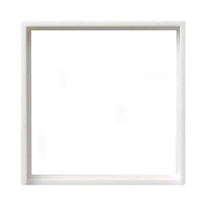 Adapterrahmen quadr. 50 x 50 mm System 55 Reinweiß Gira 028203