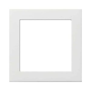 Adapterrahmen quadr. 50 x 50 mm Flächenschalter Reinweiß Gira 0282112