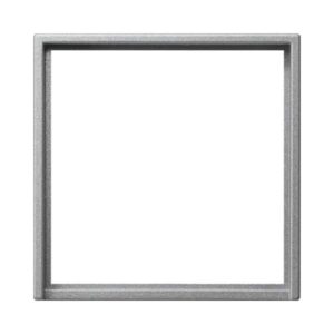 Adapterrahmen quadr. 50 x 50 mm System 55 F Alu Gira 028226