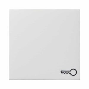 Wippe Symb. Tür System 55 Reinweiß Gira 028703