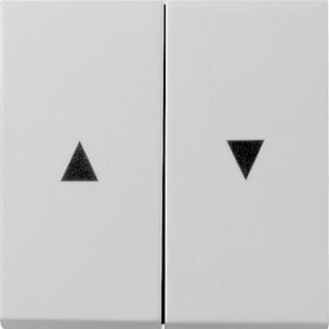 Wippe 2f Pfeil System 55 Grau m Gira 0294015