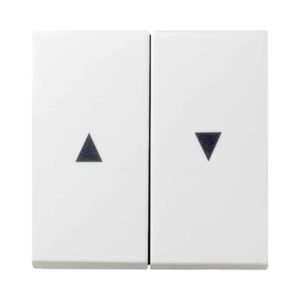 Wippe 2f Pfeil System 55 Reinweiß m Gira 029427