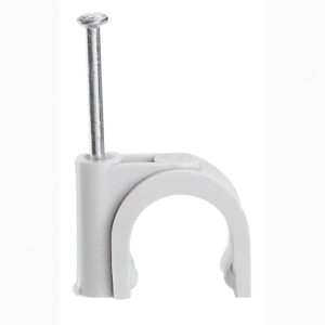 Nagelschelle Kabel 19mm Grau Legrand 031534