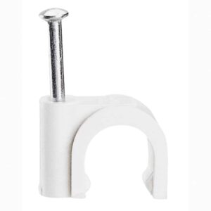 Nagelschelle Kabel 10mm Weiss Legrand 031559
