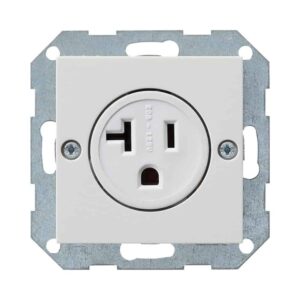 Steckd. 2-p NEMA 5-20 R System 55 Reinweiß Gira 048703