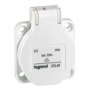 Einbau-Schutzkontaktsteckdose 16A Weiss Legrand 057669