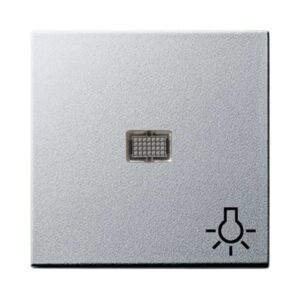 Wippe Kontrollf. groß + Symb. Licht System 55 F Alu Gira 063026